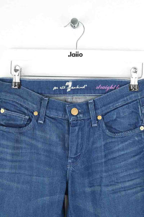 Droit 7 For All Mankind  Bleu