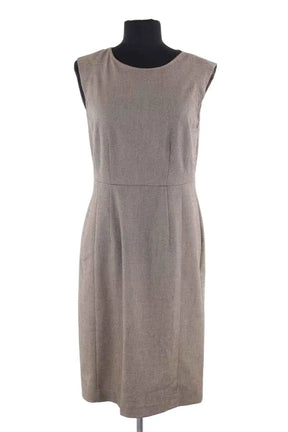 Robe Max & Co Marron en Synthétique, taille M - Seconde Main