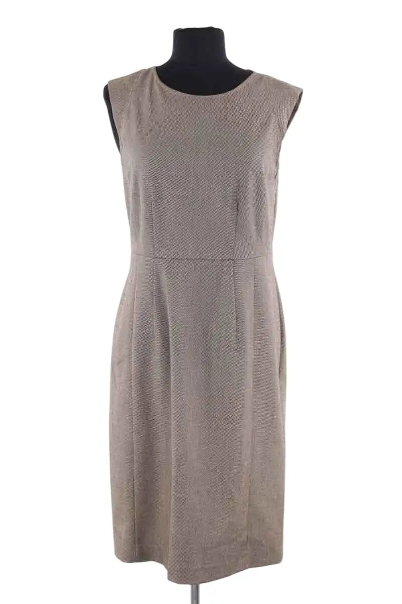 Robe Max & Co Marron en Synthétique, taille M - Seconde Main