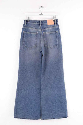 Jean large Acne Studios Bleu en Coton