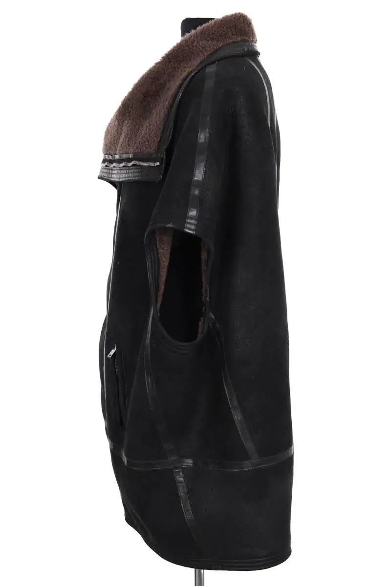 Veste Rick Owens Noir en Daim