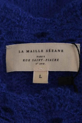 Pull Sézane Bleu en Laine