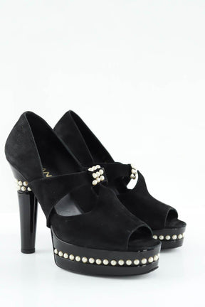 Talons Chanel  Noir
