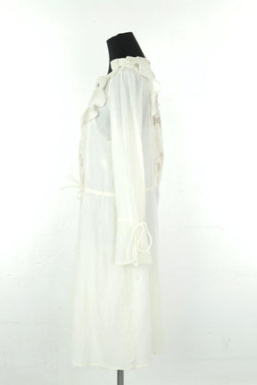 Mi-longueur Antik Batik  Ecru
