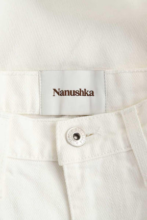 Large Nanushka  Blanc