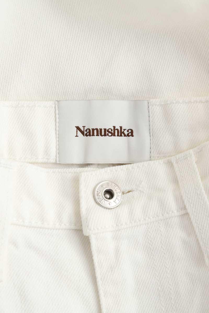 Large Nanushka  Blanc