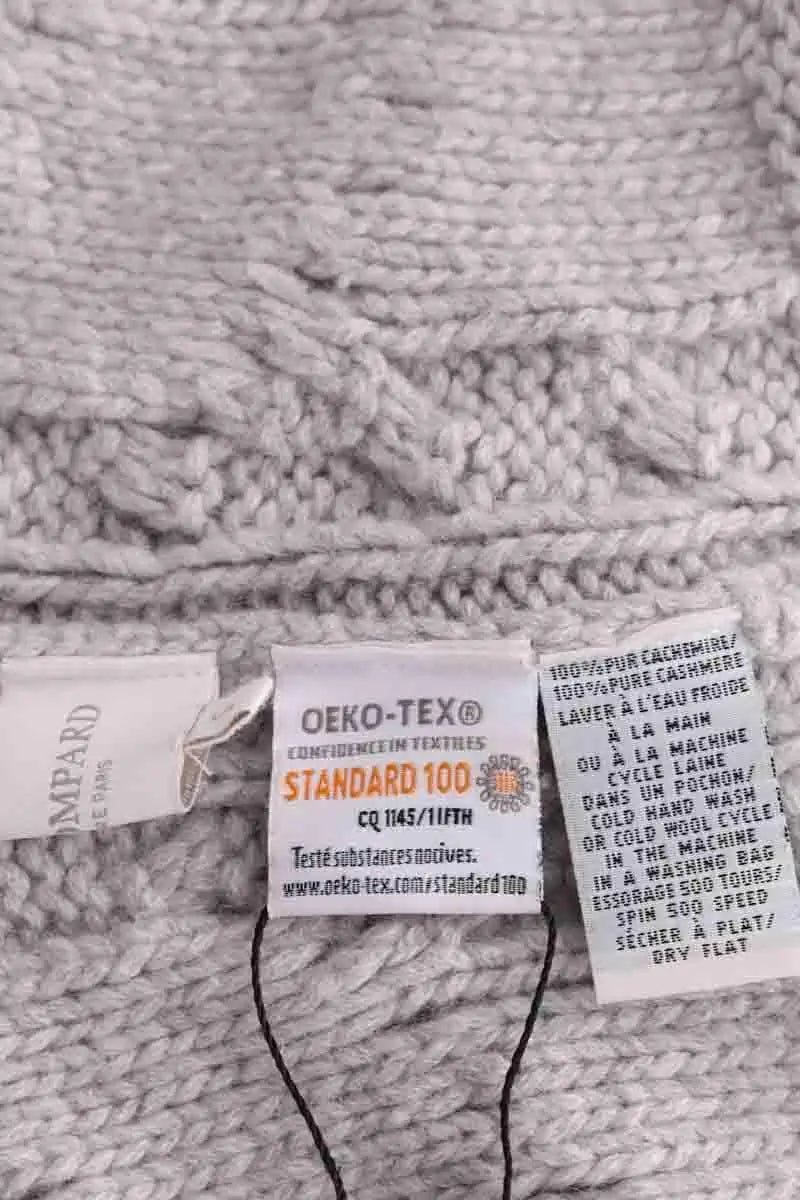 Pull Eric Bompard Gris en Cachemire