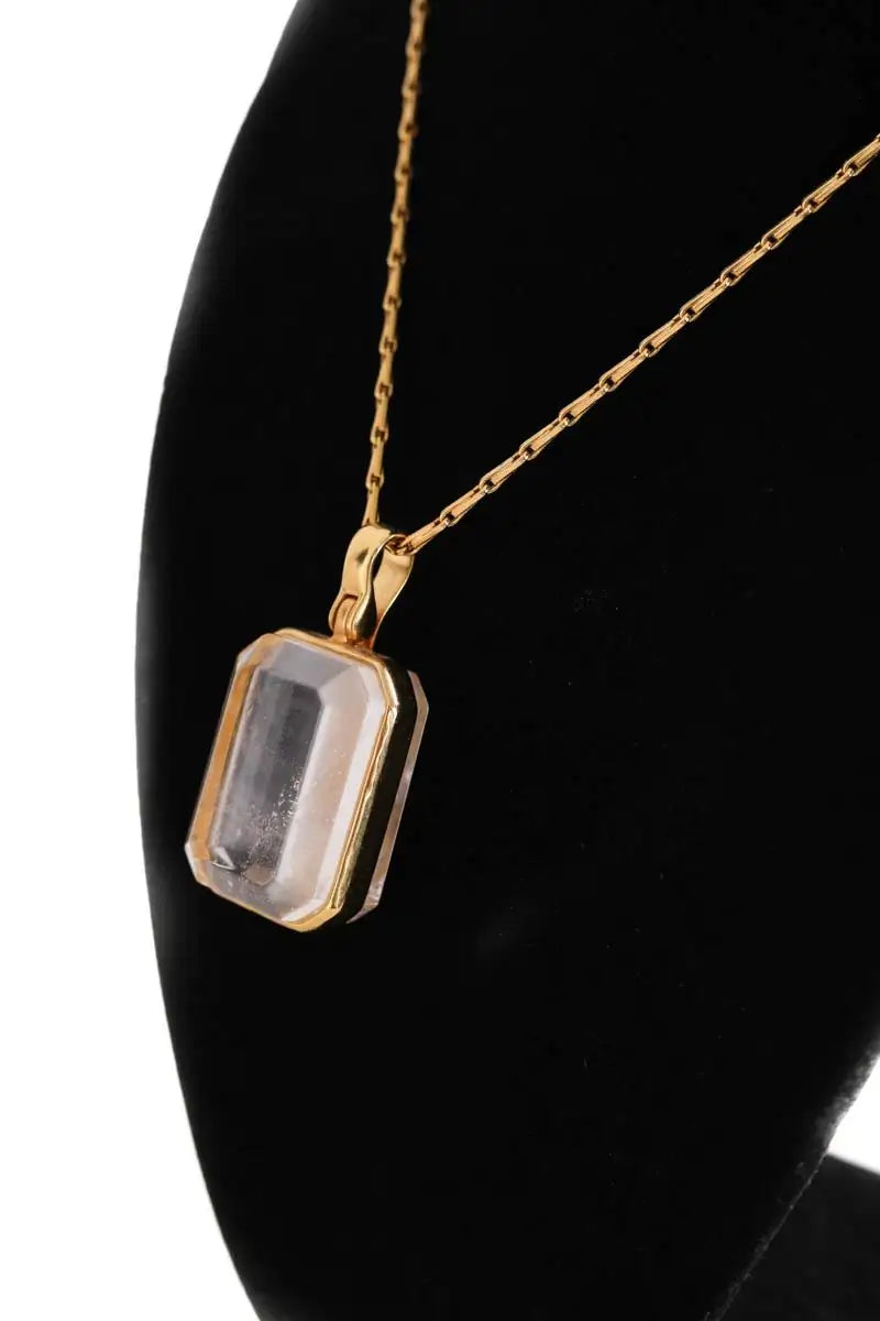 Collier Goossens Paris Stomes Doré en Métal