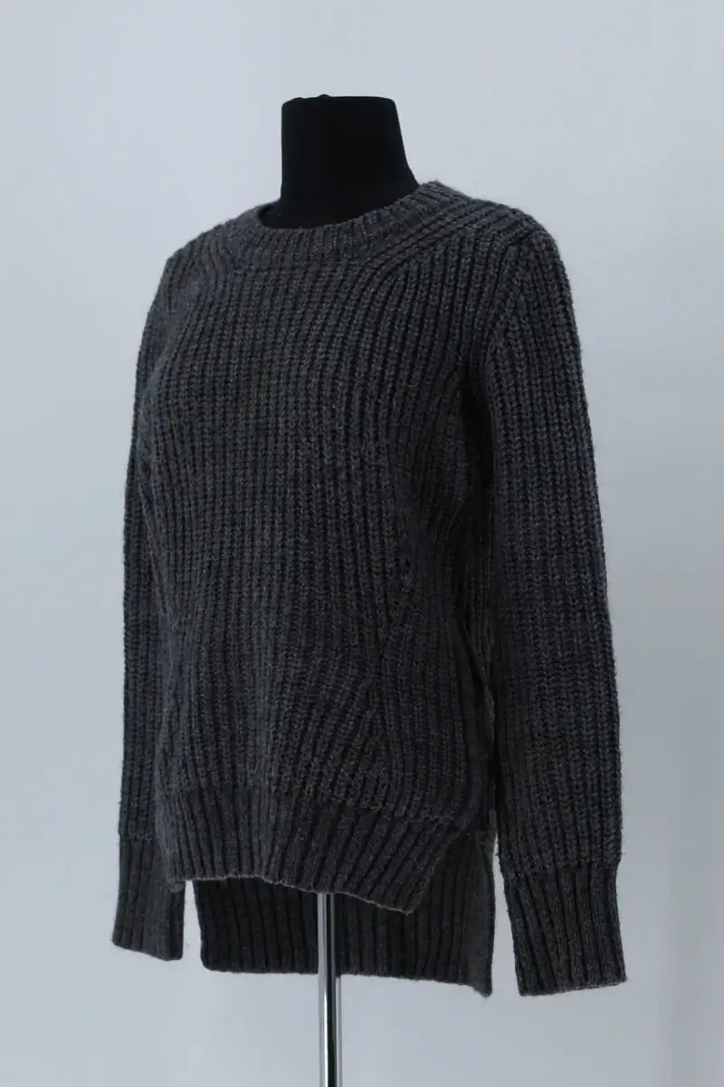 Pull Claudie Pierlot Anthracite en Laine