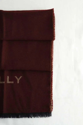 Écharpe Bally  Bordeaux