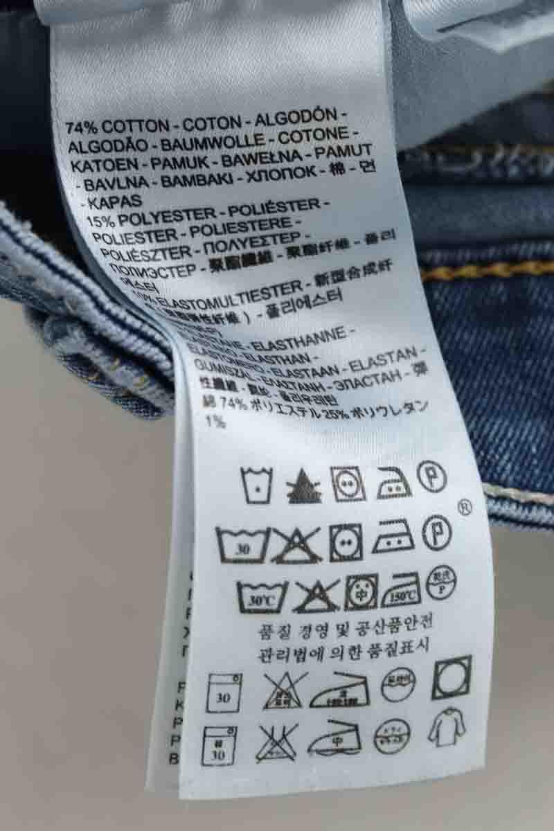 Droit Levi's  Bleu