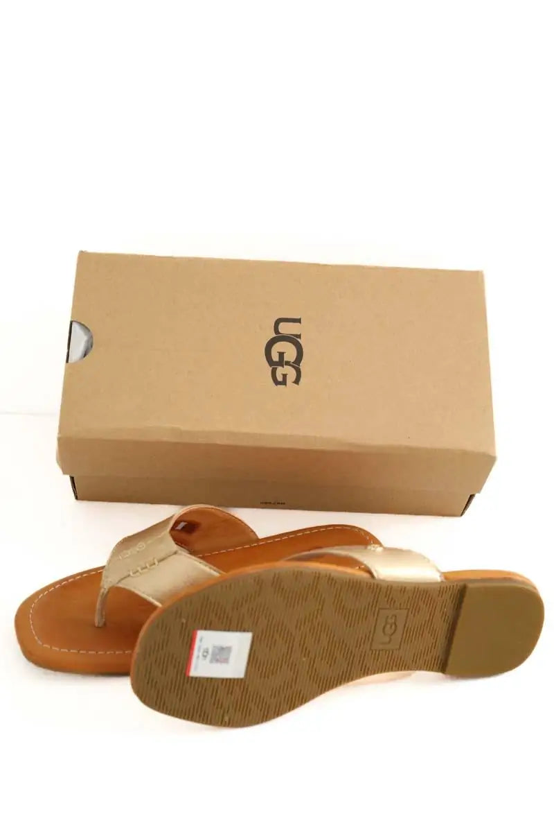 Tongs Ugg  Marron