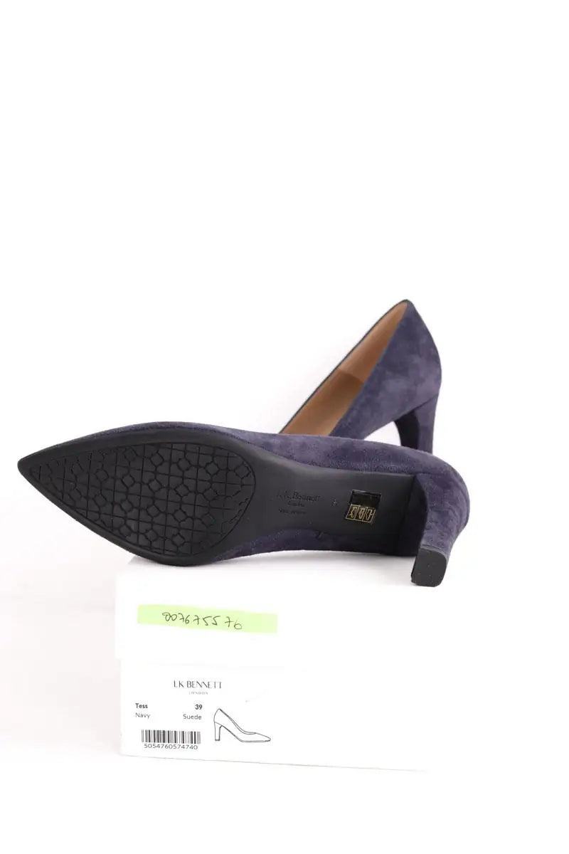 Talons LK Bennett Tess Marine en Daim