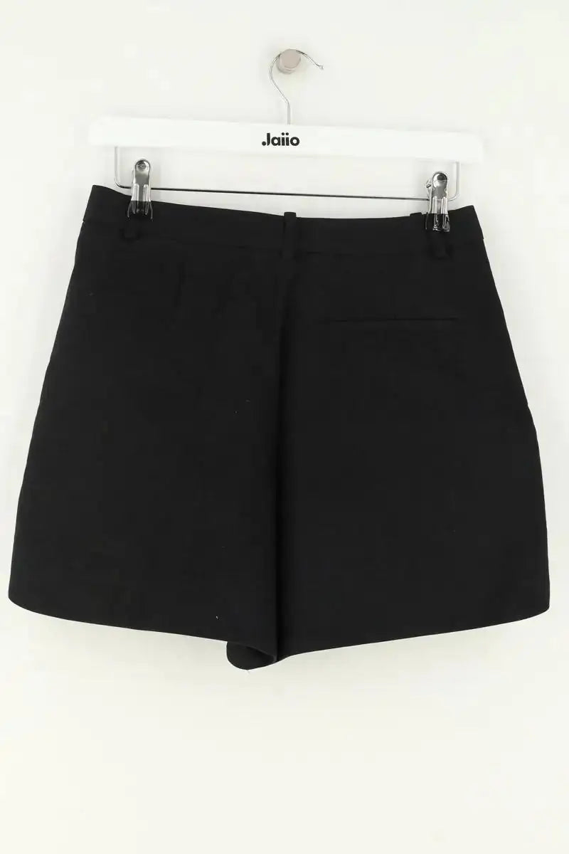 Bermuda Maje Noir en Coton