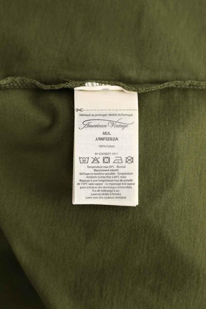 T-shirt American Vintage  Kaki