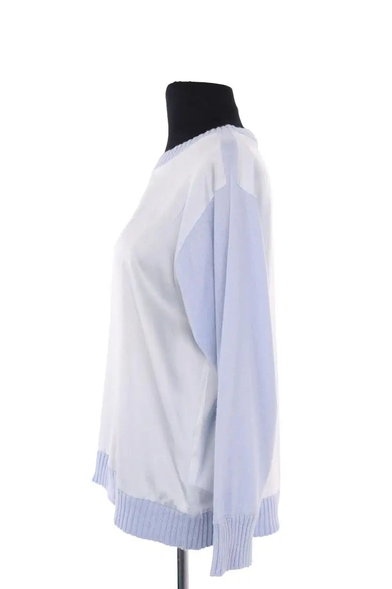 Pull Allude Bleu en Coton
