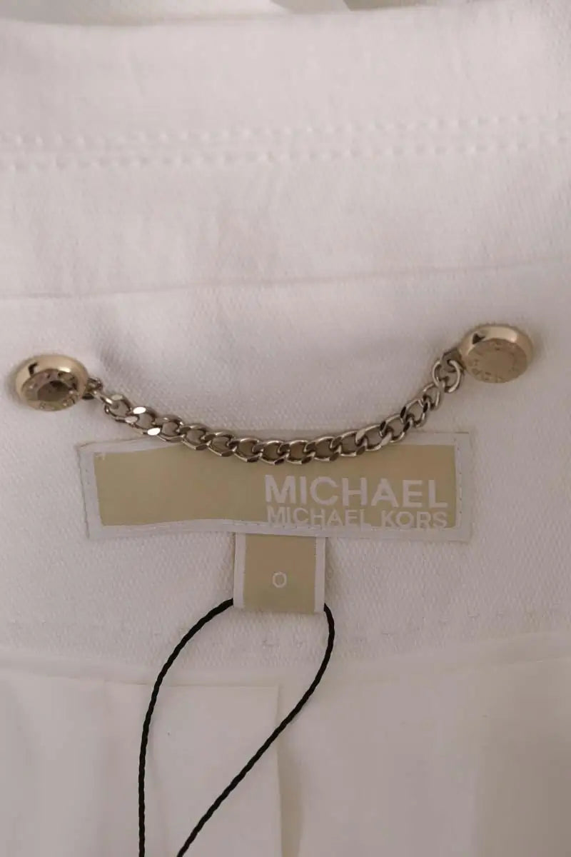 Blazer Michael Kors Blanc en Synthétique