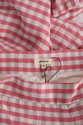 Pantalon droit Bellerose Rose en Coton