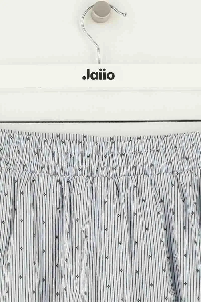 Jupe Maje Bleu en Coton