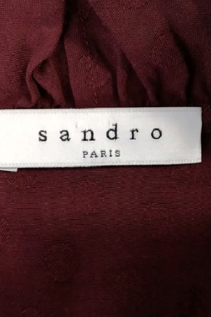 Robe Sandro  Bordeaux