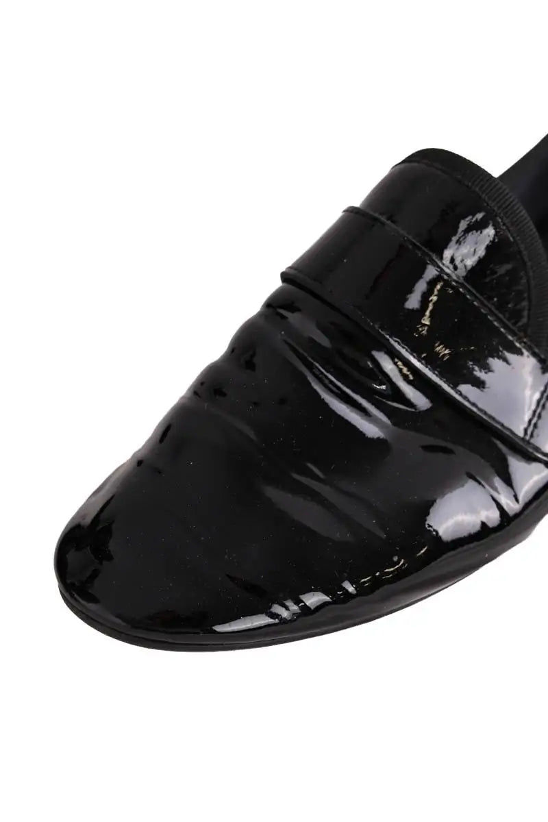 Mocassins Repetto Noir en Cuir verni