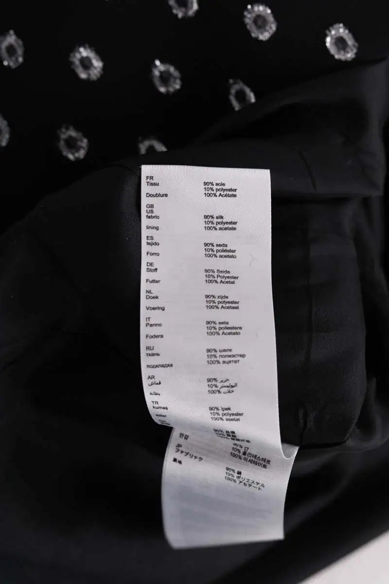 Robe Claudie Pierlot Noir en Soie