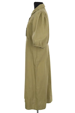 Robe Ba&Sh Kaki en Coton