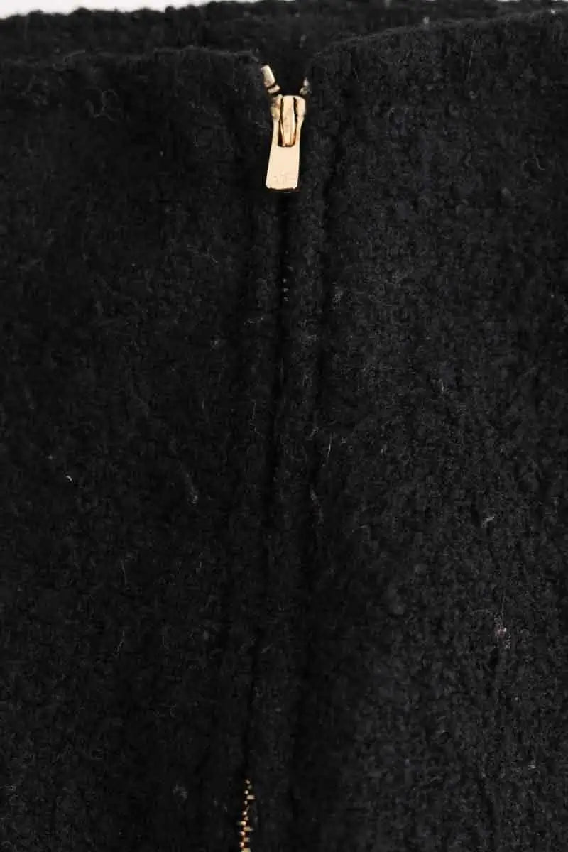 Mini jupe Claudie Pierlot Noir en Synthétique