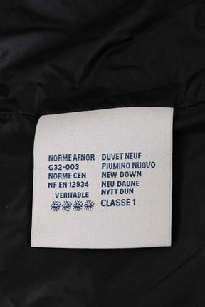 Doudoune Moncler Noir en Synthétique