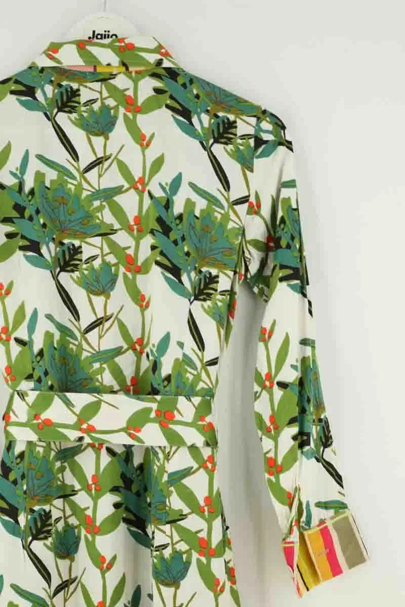 Robe AML Paris Vert en Soie