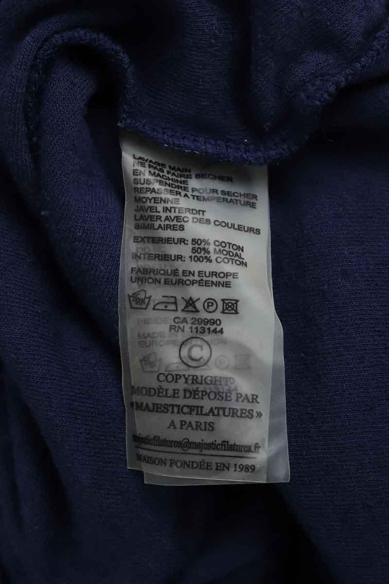 Chemises Majestic Filatures  Bleu
