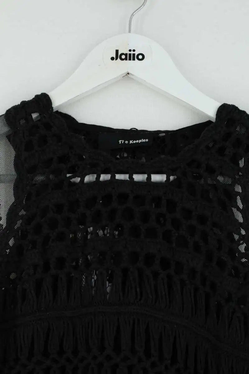 Top sans manche The Kooples Noir en Coton