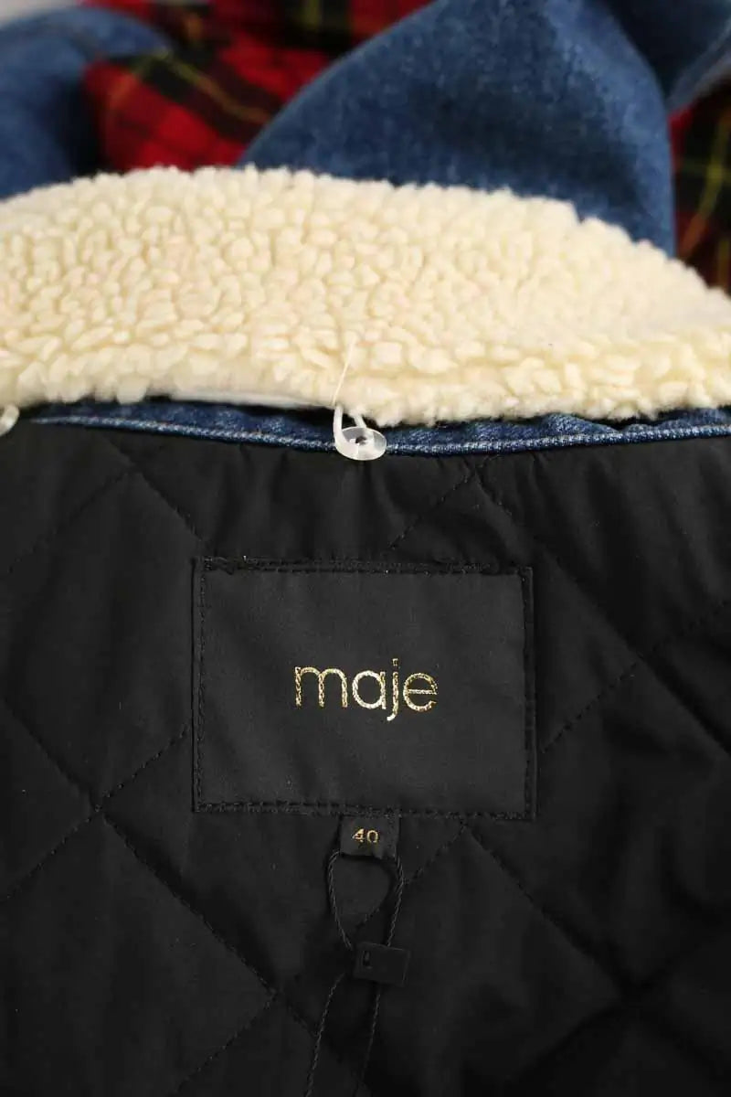 Veste Maje  Bleu
