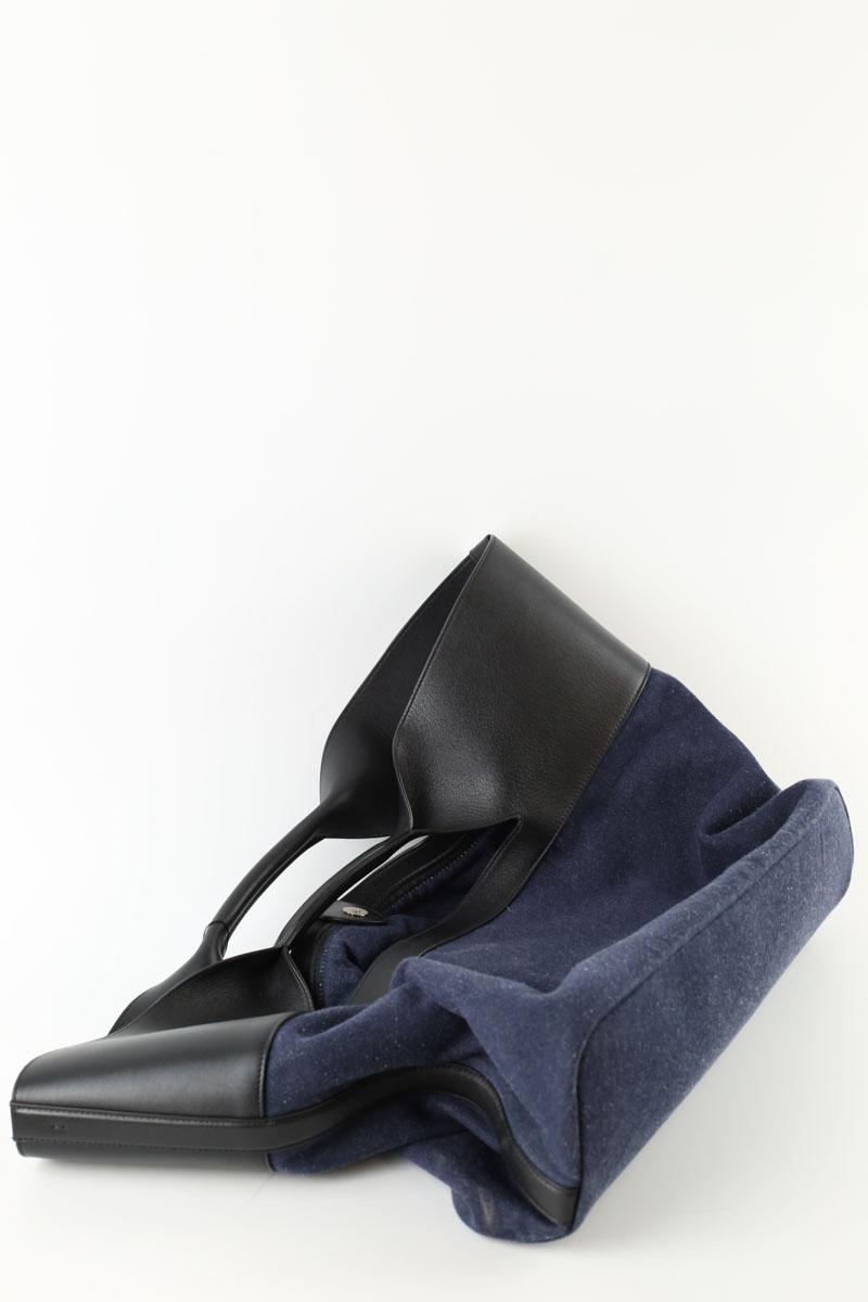 Cabas Alexander McQueen  Bleu