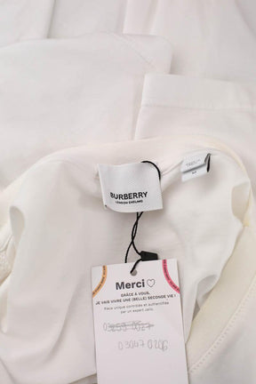 T-shirt Burberry  Blanc