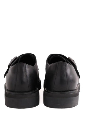 Mocassins Vagabond Noir en Cuir