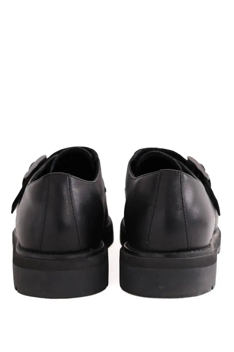 Mocassins Vagabond Noir en Cuir