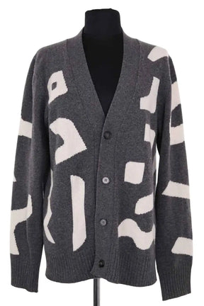 Cardigan Officine Générale Gris en Laine, taille S - Seconde Main