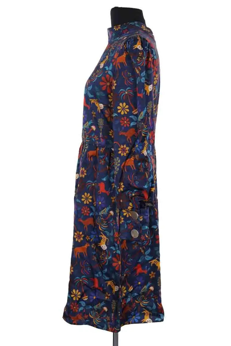 Robe Soi Bleu en Synthétique