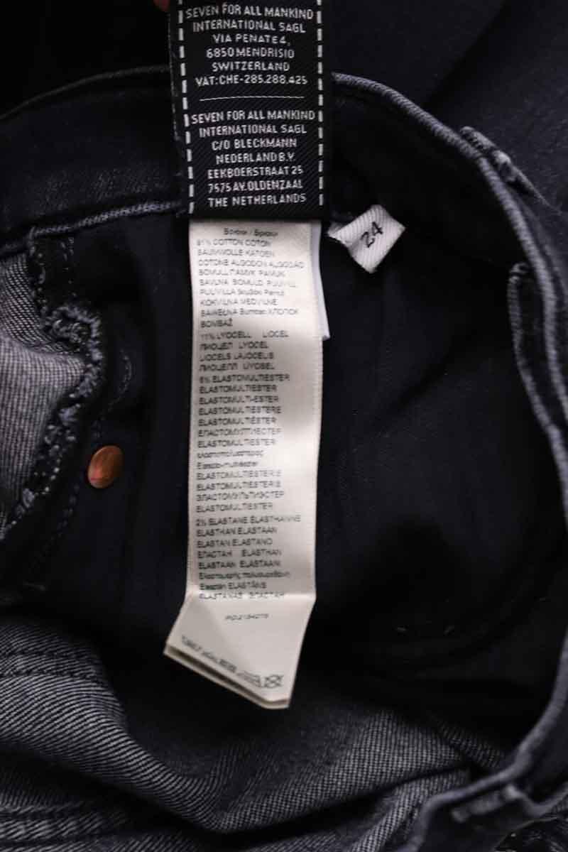 Slim 7 For All Mankind  Noir