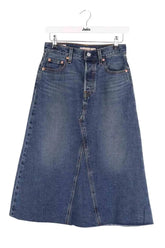 Jupe Levi's Bleu en Coton, taille XS - Seconde Main
