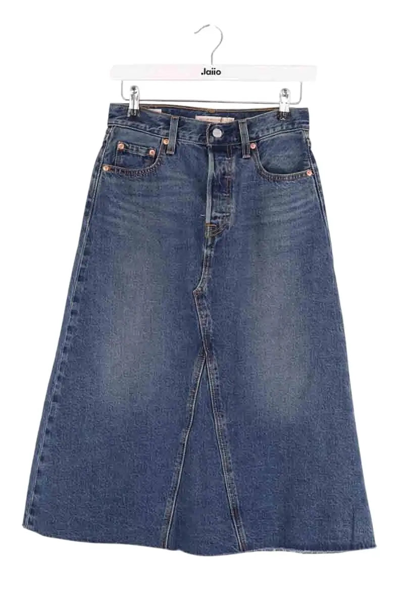 Jupe Levi's Bleu en Coton, taille XS - Seconde Main