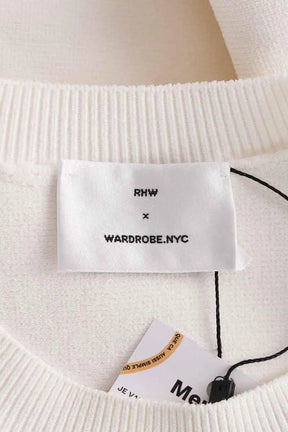 Robe WARDROBE.NYC Beige en Viscose