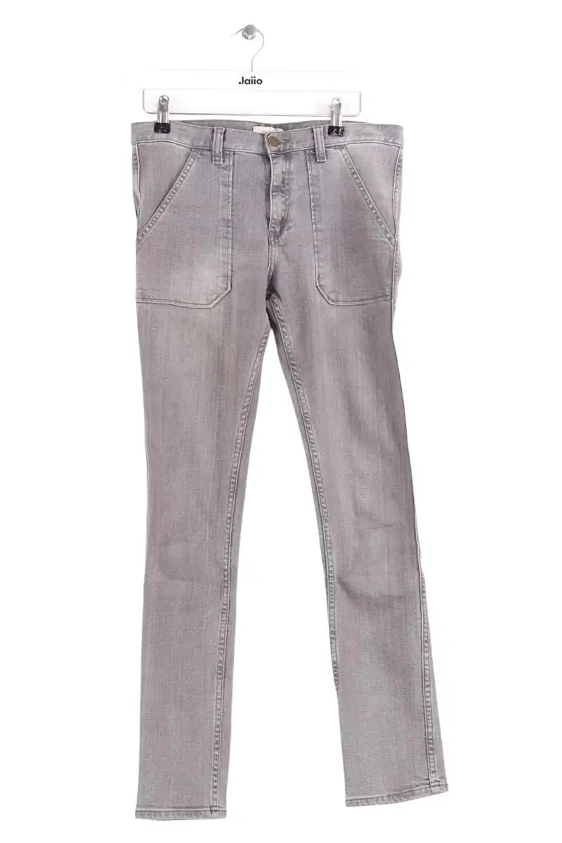 Jean slim Ba&Sh Gris en Coton, taille XS - Seconde Main