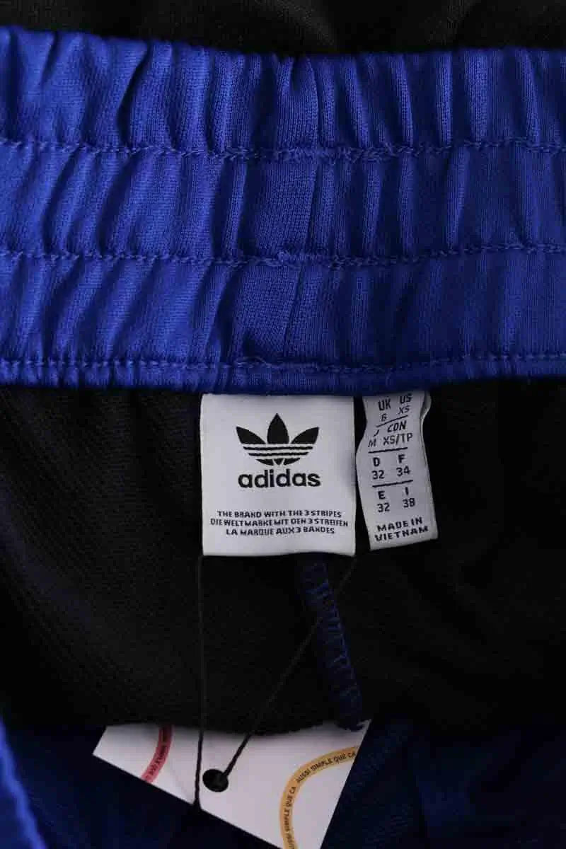 Pantalon droit Adidas Bleu en Synthétique