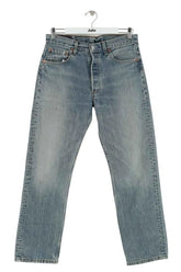 Jean droit Levi's 501 Bleu en Coton, taille XL - Seconde Main