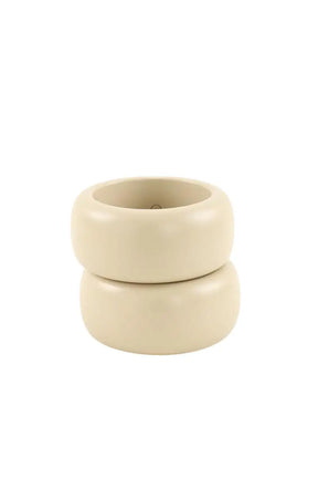 Lot de 2 bracelets The Frankie Shop  Beige