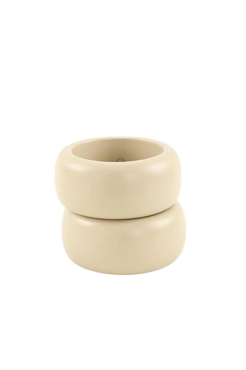 Lot de 2 bracelets The Frankie Shop  Beige