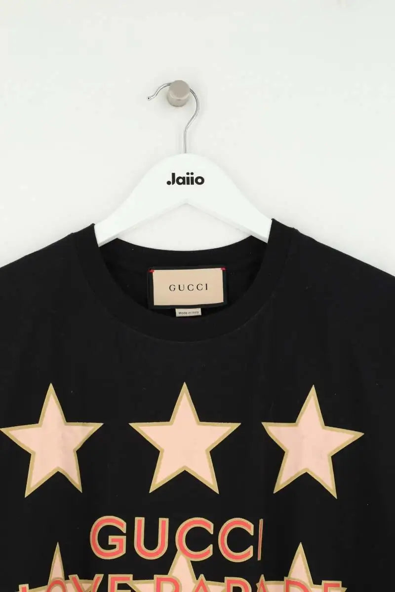 T-shirt Gucci Noir en Coton