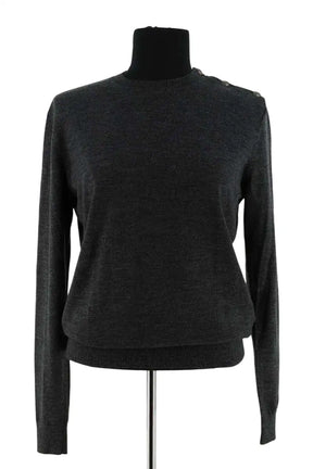 Pull The Kooples Argent en Laine, taille XS - Seconde Main